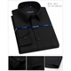 CEO Yageor 2025 New Yager Shirt Herren-langärmelte Baumwollfreie buhnchenfreies Geschäft im mittleren Alter lässig locker kariertes Hemd Langarm 6629 38