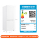 Mijia Xiaomi 186L double-door two-door small household energy-saving bass rental dormitory refrigerated frozen trade-in official genuine small refrigerator BCD-186MDM02