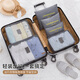 Nest top quality clothing storage bag, travel supplies storage bag, underwear bag, organizer bag, six-piece suitcase, clothing packaging bag