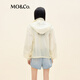 
MO/Co.[active series] Jacket 2025 autumn new product UPF50+ sun protection outdoor hooded jacket MBE3JKT025 cream yellow S /160