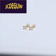 JCDeguw Sudáfrica Real Diamante Rosa Rosa amarilla Blanca Tornillo Tornillo atornillado Snail de hueso 1 minuto 3520 Regalo de cumpleaños de San Valentín Vs/micro fallas Modelo de un solo tornillo Birkin F/Yoebai 30