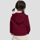 Gapu same style for boys and girls 2025 new autumn logo fleece hooded sweatshirt 804633