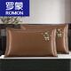 Romon Sommereis Seidenkissenbedeckung doppelseitiger Sommer Cool Cool Kissenbedeckung Einzelrebekissenbedeckung Erwachsener Haus Ein-Pair-Packung über 679-7 Zi Shulin Kissenabdeckung (Paarpackung) 48*74 cm 48 cm*74 cm