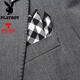 Playboy 2025 Summer Casual Suit Men Men Business Boded Groom Vestido Traje pequeño de tres piezas Conjunto de tres piezas de tres piezas (traje + chaleco + pantalones) 3xl
