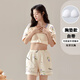 Xuanzhu-Pyjamas für Frauen mit Brustpolstern in Sommer süße losen Shorts Shorts Sommerdünne Frauenanzüge für Outdoor-Verschleiß Xyl-1047 [mit Brustpolstern] M [75Jin [Jin gleich 0,5 kg] -100jin [Jin gleich 0,5 kg]]