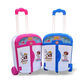 Kinderhaus Spiel Little Doctor Nurse Toy Set Girl Boy Krankenhaus Babyinjektion Stethoskop Trolley Hülle Blaues Koffer 17 -teiliges Set