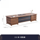All solid wood desk boss desk office combination president desk simple general manager office furniture high-end executive desk 2.0 boss desk
