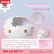 Qilicai 3-JP Sanrio Elloitty 50. Jubiläum Trendy Toys Dreidimensionales Puzzlespielzeug für Mädchen 3DJP Retro Future F1047