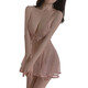 Pyjamas sexy suspension en dentelle et sexy Hot Maid Uniforme Pure Nightmares Jupe émotionnelle Sous-vêtements amusants en dentelle noire + 9756 Net Vêtements Moyenne Taille 80-125 Jin [Jin est égal à 0,5 kg] Expédition confidentielle