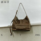 Semutin, auf der Suche nach Licht, Einkaufstasche, kleiner, neuer Umhängetasche, große Kapazität, Lose Crossbody -Tasche von Frauen, beige weiß