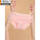 Modal pure lace women's underwear pure cotton full cotton crotch sexy hollow breathable girls' briefs 2025 new style 906 powder + 906 powder + 6628 powder + 6628 powder + 6 pieces One size 80-120Jin [Jin equals 0.5 kg]