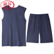 Langsha Pyjamas Herren Sommermodal Baumwollseide Ärmel und Shorts Herren Sommer Dünne Eissäure-Sommer-Kleidung 1048 Hellgrün L (170 Größen) empfohlen, Gewicht 120-140 Jin zu tragen [Jin gleich 0,5 kg]