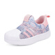 Babudou Kinderschuhe Girls 'Mesh Schuhe Sommerstil Baby atmungsaktives Mesh Children's Girls' Board Schuhe 12108 Rouge Rote Sommer einzelne Netzgröße 24_inner Länge 15