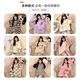 
Langsha summer pajamas for women short-sleeved shorts cartoon loose large size junior high school students can wear home clothes suit 693 black smiley face M [recommended 80-90Jin [Jin equals 0.5 kg]] average size