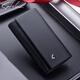 Shachi key bag for men's genuine leather coupon wallet multi-function card bag simple leather buckle 2025 new key bag [] black-/ exquisite gift box