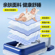 Xianniao Auto-montiertes Babybett Hochgeschwindigkeits-Baby Schlafartefakt Kinderauto Langstrecken Tragbare aufblasbare Matratze automatisch belebten Modell [einstellbare Länge/Höhe + erhöhte Leitplanke + Fußpfeiler] zweiter Sitzplatz für Luftfahrzeug mit Kindern mit Kindern die Rast-Bett-Schlafmatte klappern