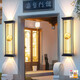 
Large group small round outdoor wall lights up and down spotlights waterproof courtyard villa exterior wall lights outdoor terrace door super bright LED wall lights 9207-Rizhao Jinshan 40 cm-up and down spotlights
