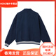 Puma (Puma) Liu Xianhuas gleiche Samt-Baseball-Uniform für Männer und Frauenpaare Puma Puma Herbst und Winter Retro Jacke Navy-14 XS _ (165_88a)