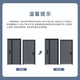 欧帝乐（OUDILE）加厚甲级防盗门入户门+防撬防爆进户门别墅大门子母门+智能指纹锁 可视猫眼锁 2250*1050