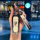 Porsche Paramela Key Set Cayenne Macan Maca 911 Car 718 Men's Shell Panamera Pa B Key [Black and White Gradient] + Everything is right