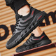 Cahhrrn Sommerschuhe 2025 Neue Watschuhe Schnelltrocknen große Maschenschuhe hohl Sohle Schuhe Atmungsaktives Mesh-Stoff Sport trendige Schuhe Schwarz Y-882 41 (255 mm)