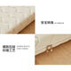 Colchón para bebés de fibra de aire 4D Protección de cresta de cresta para niños Tatess Tatami Tamaño plegable y lavable 13555 Modelo de tela Jacquard de 6 cm, sin formaldehído y más seguro