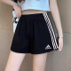 Adidas short féminin sports d'été extérieur fitness pantalon occasionnel lâche gp5566 phare officiel authentique ip3893 jupe plissée noire xl