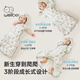 WELLBER Newborn Baby Anti-jump Sleeping Bag Surrender-style Baby Wrapped Cover for All Seasons 0-6 Months Ebao L