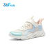 361 Chaussures pour enfants, chaussures de course pour enfants, grandes chaussures pour enfants légères en mailles d'été, chaussures de sport, blanc 36