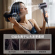 Sen's same style Huaqiangbei leafless high-speed hair dryer negative ion high-power household light sound hair dryer Macaron single nozzle 1.8 meters line