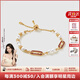 Amber Lollipop Pearl Bracelet Women's Light Temperament Bracelet S925 Silver Bracelet Anniversary Birthday Gift for Girlfriend and Wife