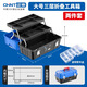Otis three-layer folding tool box storage box household large-capacity car suitcase large multi-functional electrician repair box large folding three-layer tool box free parts box
