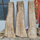 Natural whole wood natural edge camphor wood old material solid wood sheet original ecological tea countertop wood board custom wood Q723 length 206 width 35-48 thickness 5 polished hair