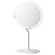 Cosmetic mirror MINI3 desktop LED with light portable desktop daylight mirror dressing little magic mirror MINI third generation - cherry blossom pink three-color light / infinitely adjustable brightness standard