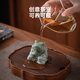 Zhexuan (zhexuan) green sand stone dragon tea pet ornaments can raise toads tea table home desktop decoration ornaments