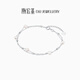 Chao Acer PT950 Platinum Pearl Bracelet Gift Pricing Platinum SCP43700001 Chain length about 16cm + tail chain