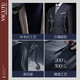 Vicutu Tendencia de los hombres [Little Blue West] Traje de lana Traje de boda Traje de boda VRS88112505 Negro 170B