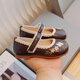 Hongxing Children Girls Sandals 2025 Новые летние девочки спортивные сетчатые туфли в середине большого количества детей дышащие детские обувь для принцессы коричневые [универсальный стиль] L691 25 размер 15,5 см.
