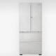 Casarte 550-liter French multi-door ultra-thin zero-embedded fully automatic ice-making and frost-free refrigerator BCD-550WGCFDMGZHU1