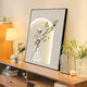 Crème Style Living Room Peintures décoratives modernes Plantes vertes simples peintures suspendues