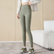 Modal shark pants for women in spring and autumn wear 2025 new high-waist, belly-lifting and hip-lifting leggings fitness yoga pants green L 115--130Jin [Jin equals 0.5 kg]