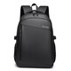 Business Sackepack Men Sac à dos Femmes de voyage Bag Casual Business Trip Commuter Collège Étudiant pour ordinateur portable Men de sac à école noire