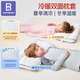 Kaban upgraded to fourth generation children's neck pillow 1-18 years old student partition pillow machine washable blue cotton pillowcase 6-10 years old