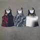 NBA KIDS-NIKE Dafajie Sports Track and Field Sports Examination Vest Competition Men's and Women's Sports Running Speed ​​Dry Breathable Ore Nike-Black and Red Spliced ​​Vest M Nike-Recommended 90-115Jin[Jin equals 0.5 kg]
