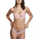 维多利亚的秘密（Victoria's Secret）蕾丝无衬垫吊带文胸天使粉 天使粉 4XL 32C