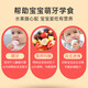 Baby bite bag fruit and vegetable bag baby pacifier food supplement baby food bite bag fruit and vegetable bag green geometric fruit and vegetable bag + medium mesh bag 1 pack