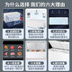Haier (Haier) freezer horizontal commercial large freezer with a large capacity large freezer of more than 500 liters 1028L/829L/719L/830L ultra-low temperature double-door seafood speed freezer Pure white 829L BC/BD-829GHEP