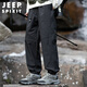 JEEP SPIRIT Jeep assault pants men's casual pants men's autumn and winter overalls men's American sports high-end leggings trousers