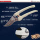 Yicheng's guillotine for cutting Chinese medicine, medicinal material slicing scissors, yam knife, section cutting, forged old-fashioned manual guillotine scissors for home use, shop-used Chinese herbal medicine scissors