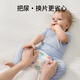 OUYUN baby crotch pants summer thin model modal home mosquito-proof trousers loose pajama pants curry yellow 90
